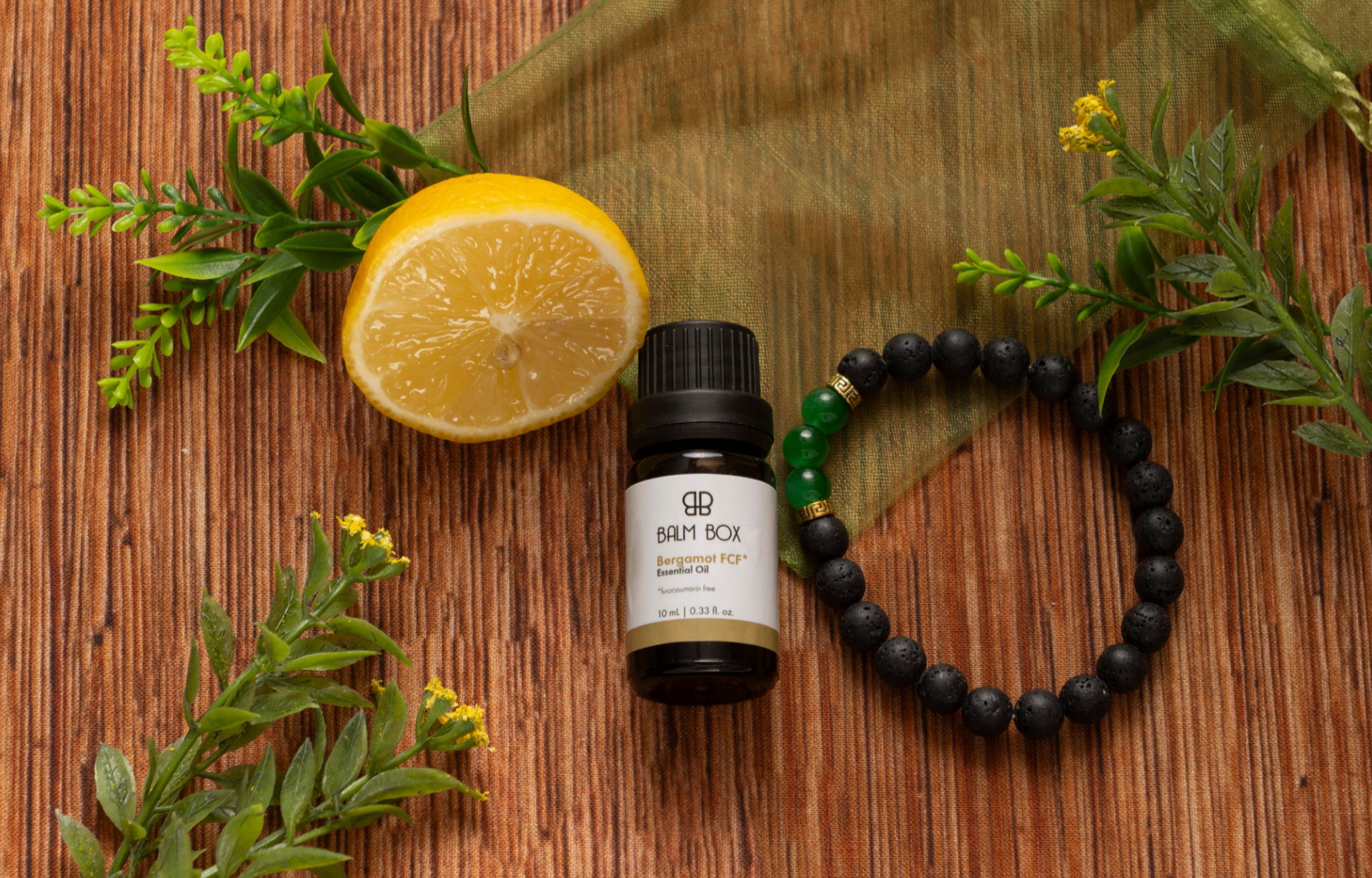Bergamot Essential Oil & Diffuser Bracelet