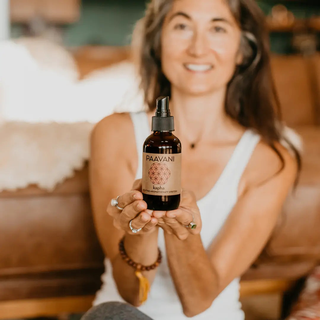 Kapha Spritzer | Ayurvedic Aromatherapy Mist for Energy & Elevation